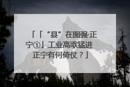 「“县”在图强·正宁①」工业高歌猛进 正宁有何倚仗？