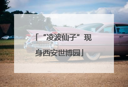 “凌波仙子”现身西安世博园