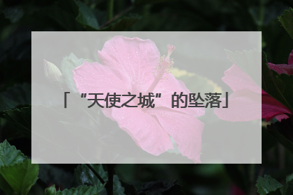 “天使之城”的坠落