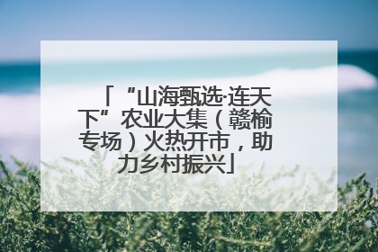 “山海甄选·连天下”农业大集（赣榆专场）火热开市，助力乡村振兴