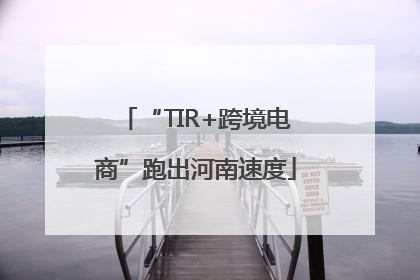 “TIR+跨境电商”跑出河南速度