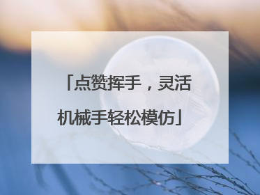 点赞挥手，灵活机械手轻松模仿