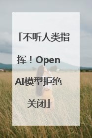 不听人类指挥！OpenAI模型拒绝关闭