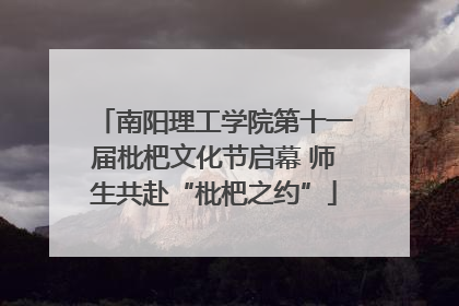 南阳理工学院第十一届枇杷文化节启幕 师生共赴“枇杷之约”