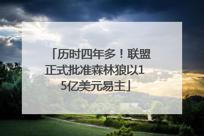 历时四年多！联盟正式批准森林狼以15亿美元易主