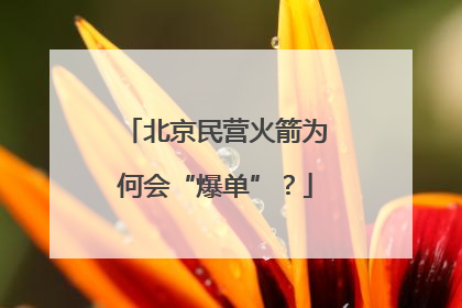北京民营火箭为何会“爆单”？