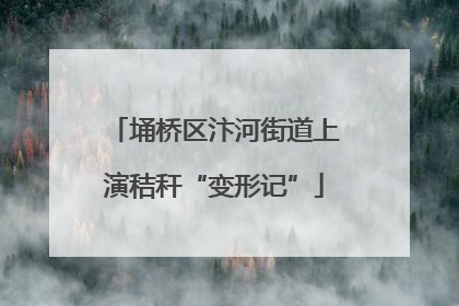 埇桥区汴河街道上演秸秆“变形记”