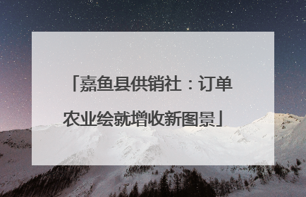 嘉鱼县供销社：订单农业绘就增收新图景