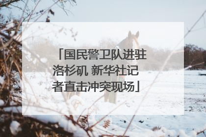 国民警卫队进驻洛杉矶 新华社记者直击冲突现场