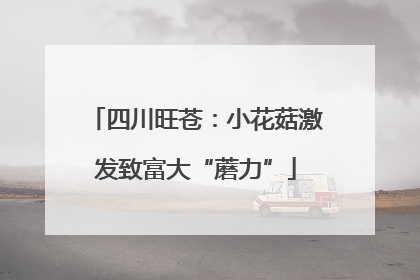 四川旺苍：小花菇激发致富大“蘑力”