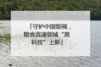 守护中国饭碗，粮食流通领域“黑科技”上新