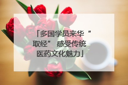 多国学员来华“取经” 感受传统医药文化魅力