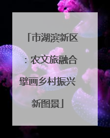 市湖滨新区：农文旅融合擘画乡村振兴新图景