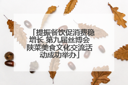 提振餐饮促消费稳增长 第九届丝博会陕菜美食文化交流活动成功举办