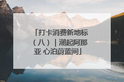 打卡消费新地标（八）｜潮起阿那亚 心泊蔚蓝间