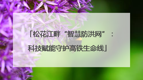 松花江畔“智慧防洪网”：科技赋能守护高铁生命线
