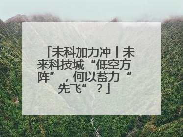 未科加力冲丨未来科技城“低空方阵”，何以蓄力“先飞”？
