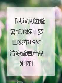 武汉周边避暑新地标！罗田发布19℃清凉避暑产品矩阵