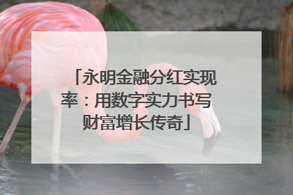 永明金融分红实现率：用数字实力书写财富增长传奇