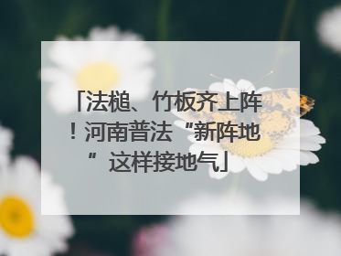 法槌、竹板齐上阵！河南普法“新阵地”这样接地气