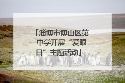 淄博市博山区第一中学开展“爱眼日”主题活动