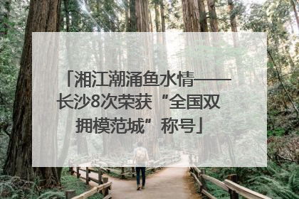 湘江潮涌鱼水情——长沙8次荣获“全国双拥模范城”称号