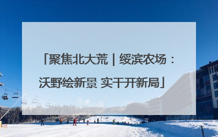 聚焦北大荒｜绥滨农场：沃野绘新景 实干开新局
