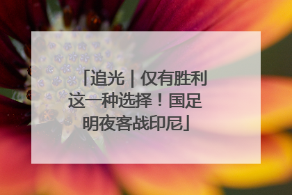 追光｜仅有胜利这一种选择！国足明夜客战印尼
