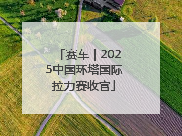 赛车｜2025中国环塔国际拉力赛收官