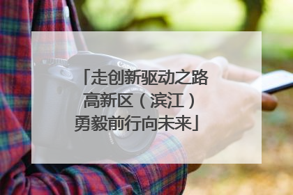 走创新驱动之路 高新区（滨江）勇毅前行向未来