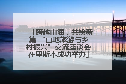 跨越山海，共绘新篇 “山地旅游与乡村振兴”交流座谈会在里斯本成功举办