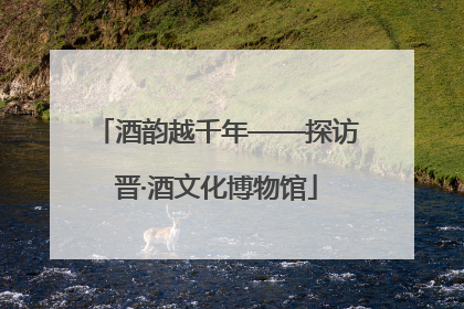 酒韵越千年——探访晋·酒文化博物馆