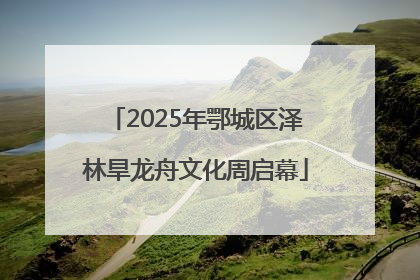 2025年鄂城区泽林旱龙舟文化周启幕