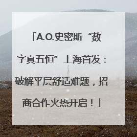 A.O.史密斯“数字真五恒”上海首发：破解平层舒适难题，招商合作火热开启！